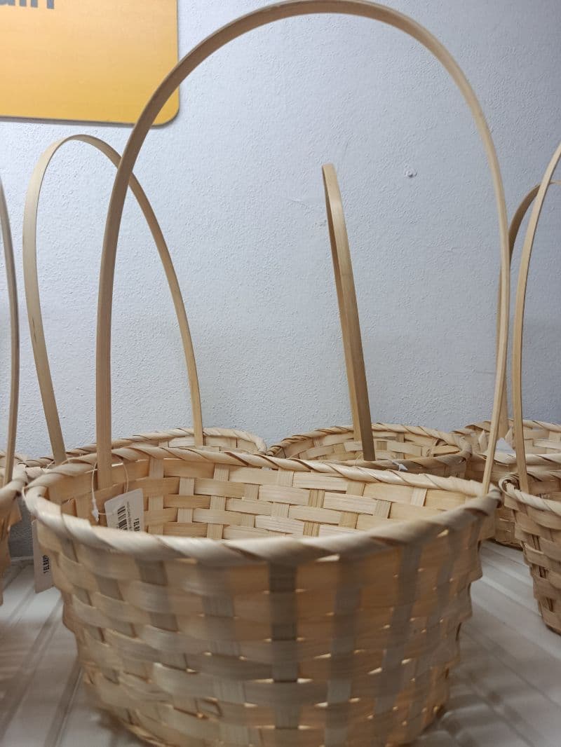 Canasta de Mimbre Grande con Agarradera