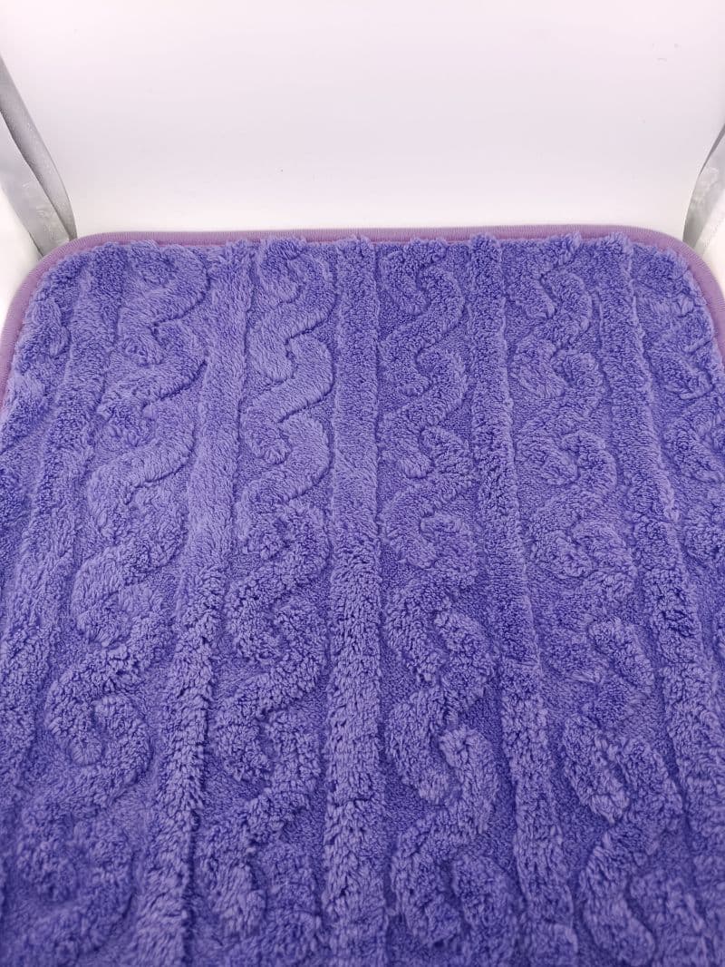 Alfombra para casa color lila 60x40 cm