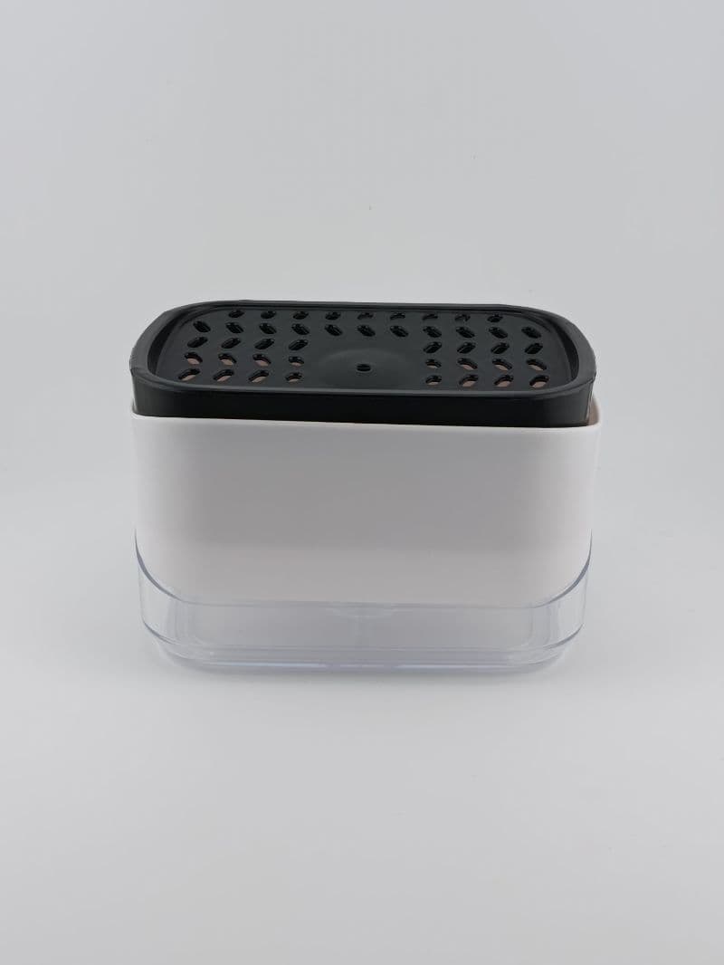 Dispensador de jabón líquido de presión – blanco