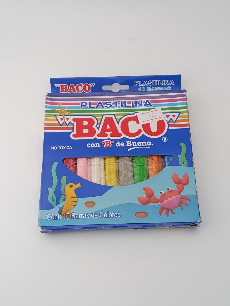 Plastilina Baco 10 colores