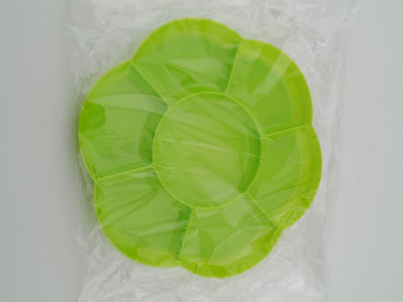 Paleta plástica redonda para pintura