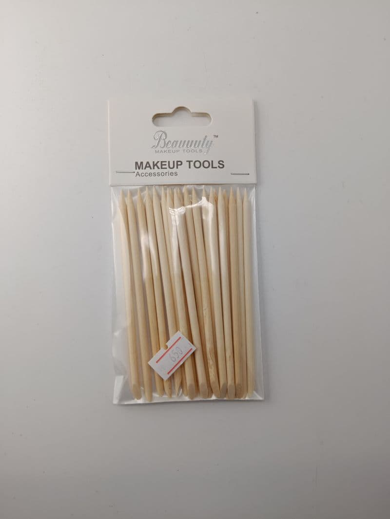 Palitos de Naranja para Manicure Beauuuty (20 Unidades, 10 cm)