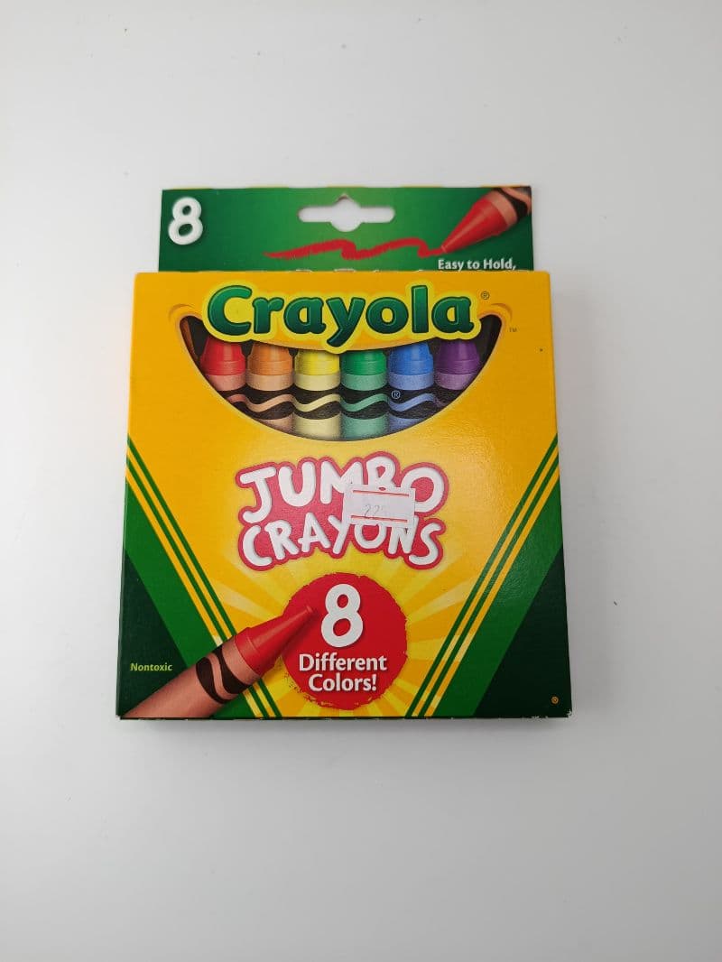 Crayolas Jumbo Crayola Caja con 8 Colores