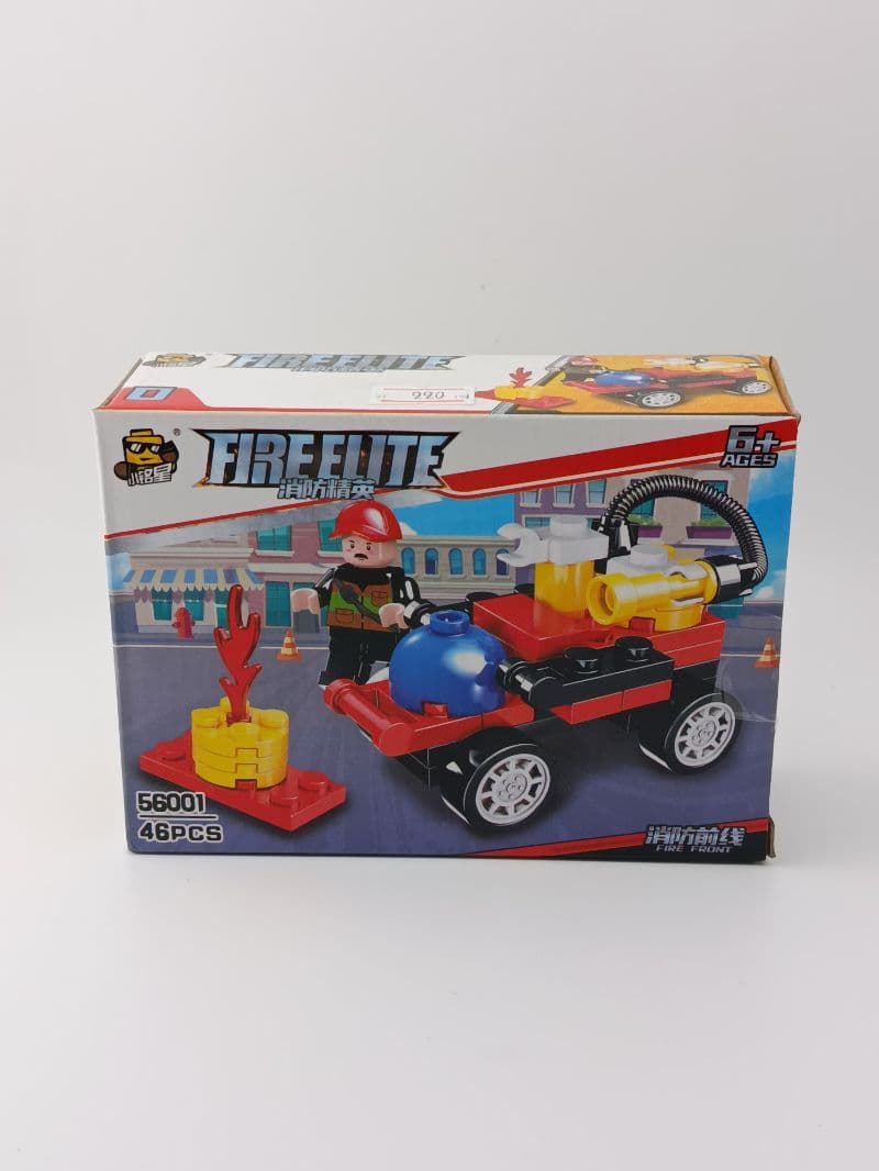 Juego de Bloques para Armar Fire Elite de 46 Piezas