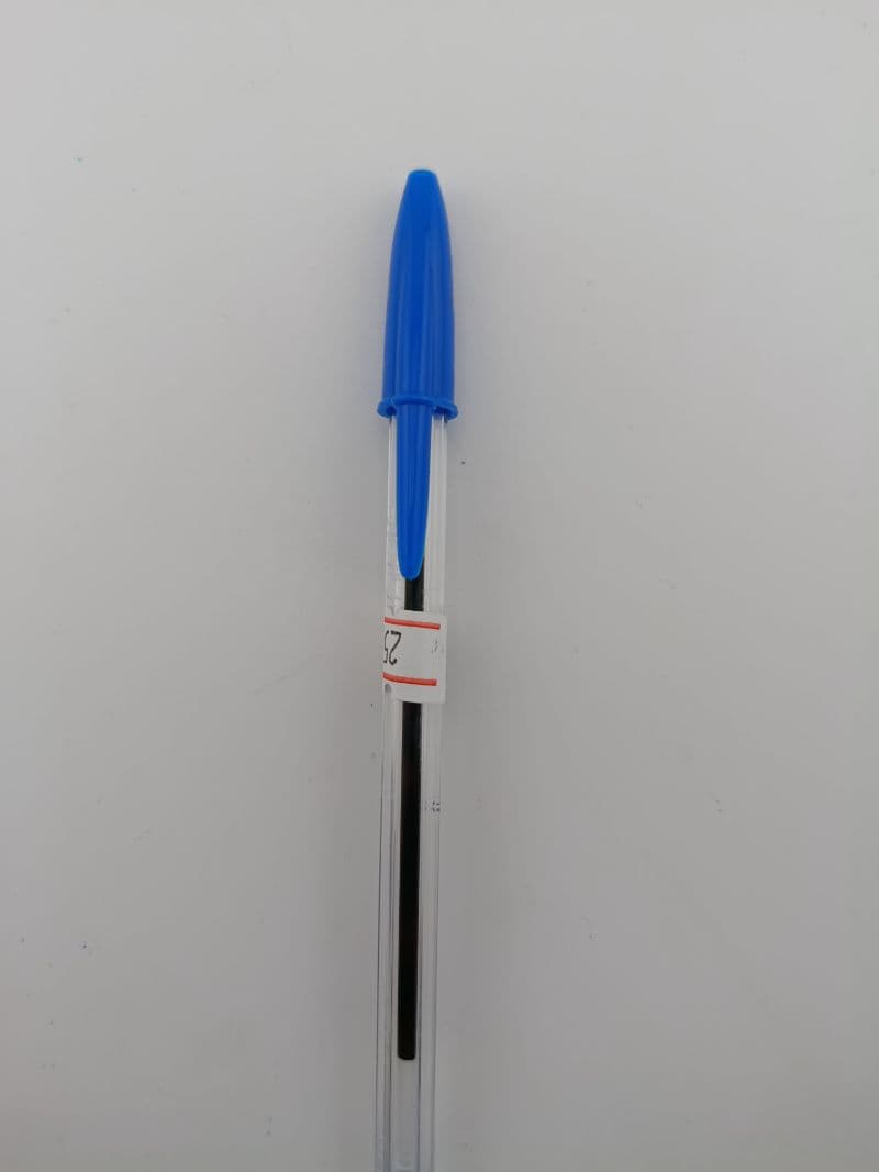 Bolígrafo BIC mediano azul — caja de 12 unidades