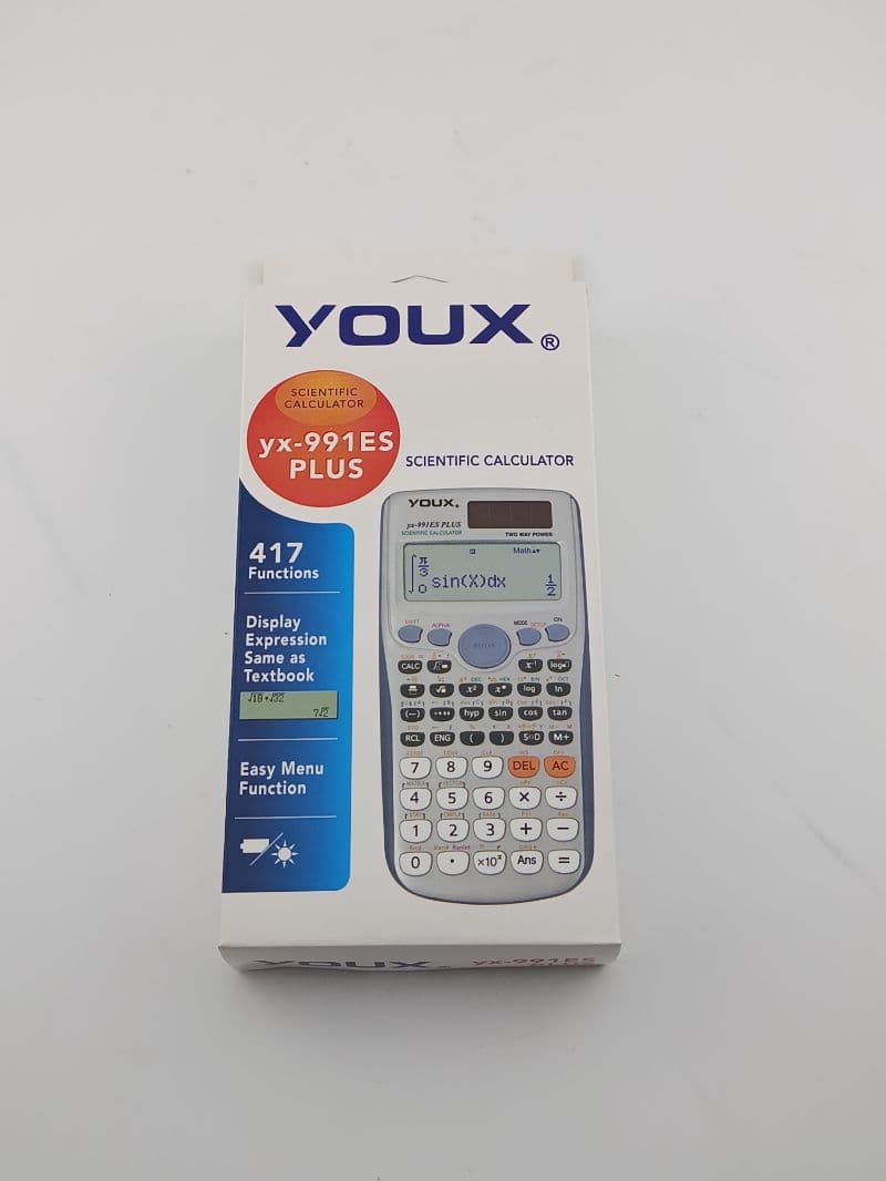 Calculadora científica Youx yx-991ES Plus 417 funciones