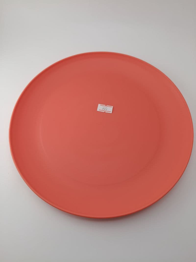 Plato plástico redondo de color de 9 pulgadas