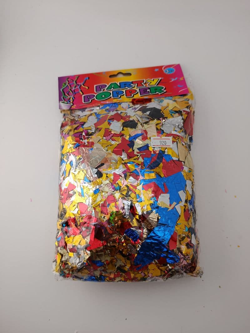 Confeti Metálico Multicolor Party Popper