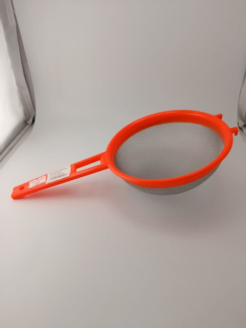 Colador Plástico Anaranjado de 26 cm