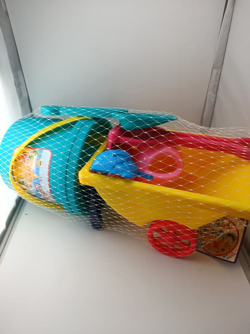 Set de Juguete para Playa con Balde y Carretilla