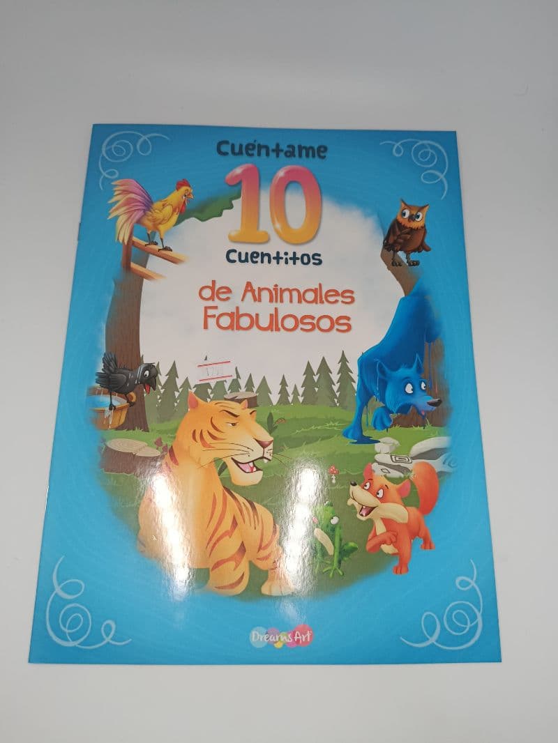 Libro Infantil Cuéntame 10 Cuentitos de Animales Fabulosos Dreams Art