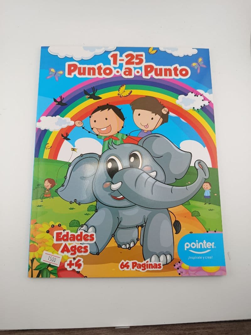 Libro de actividades punto a punto 64 páginas Pointer