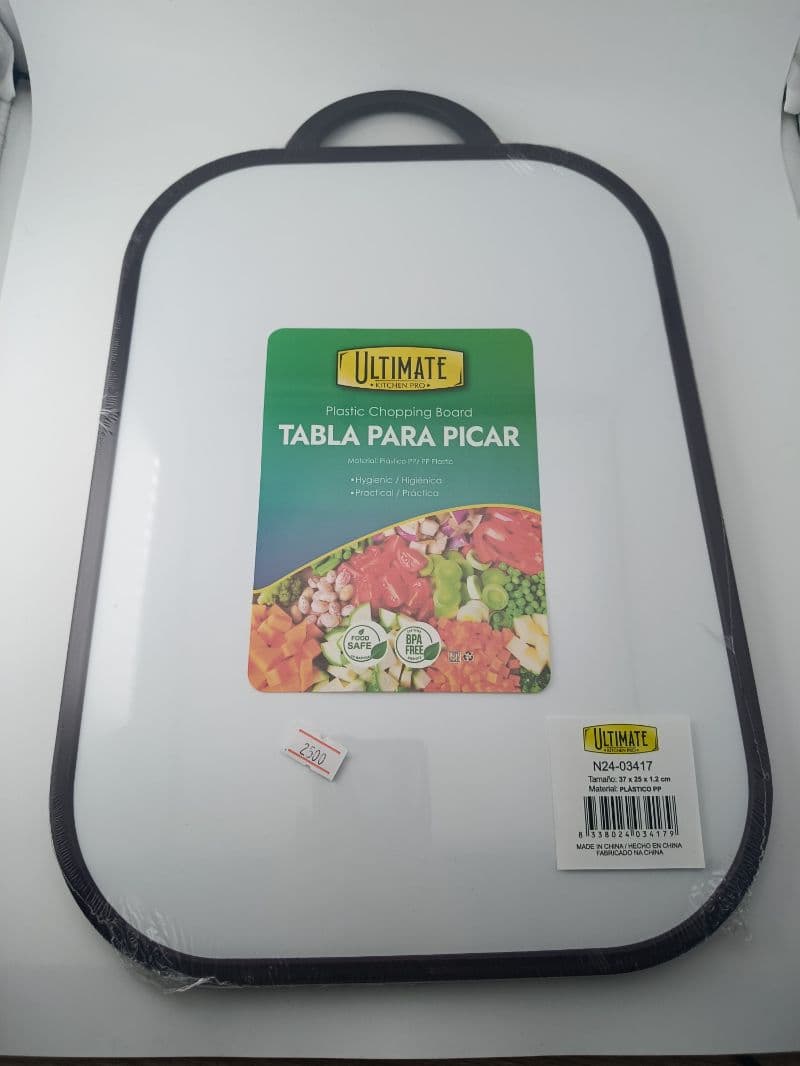 Tabla Plástica para Picar Ultimate 37x25 cm