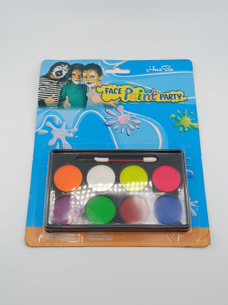 Pinturas para Cara Face Paint Party — 8 Colores