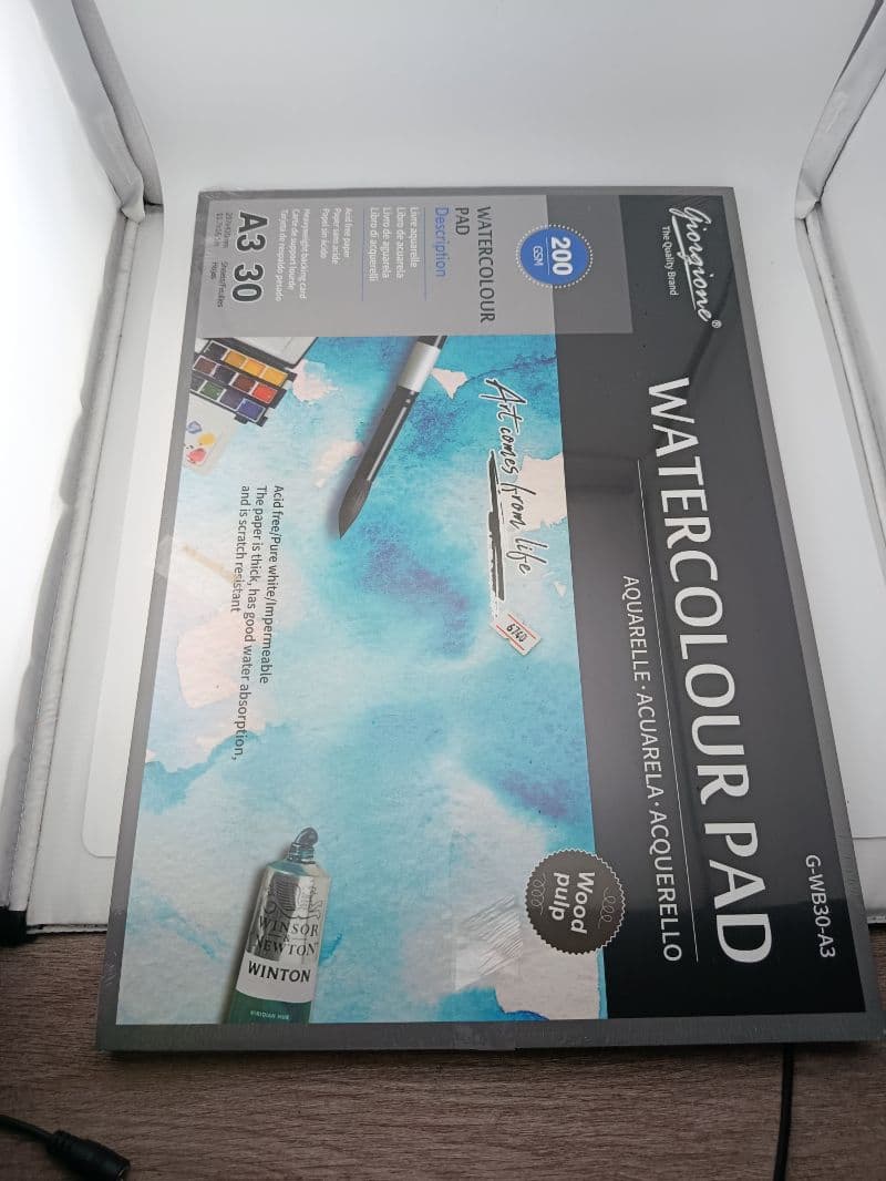 Block de Papel para Acuarela Giorgione A3 de 200g (30 Hojas)