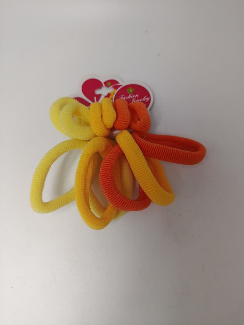 Set de Colas para Cabello en 2 Colores Tamaños Surtidos