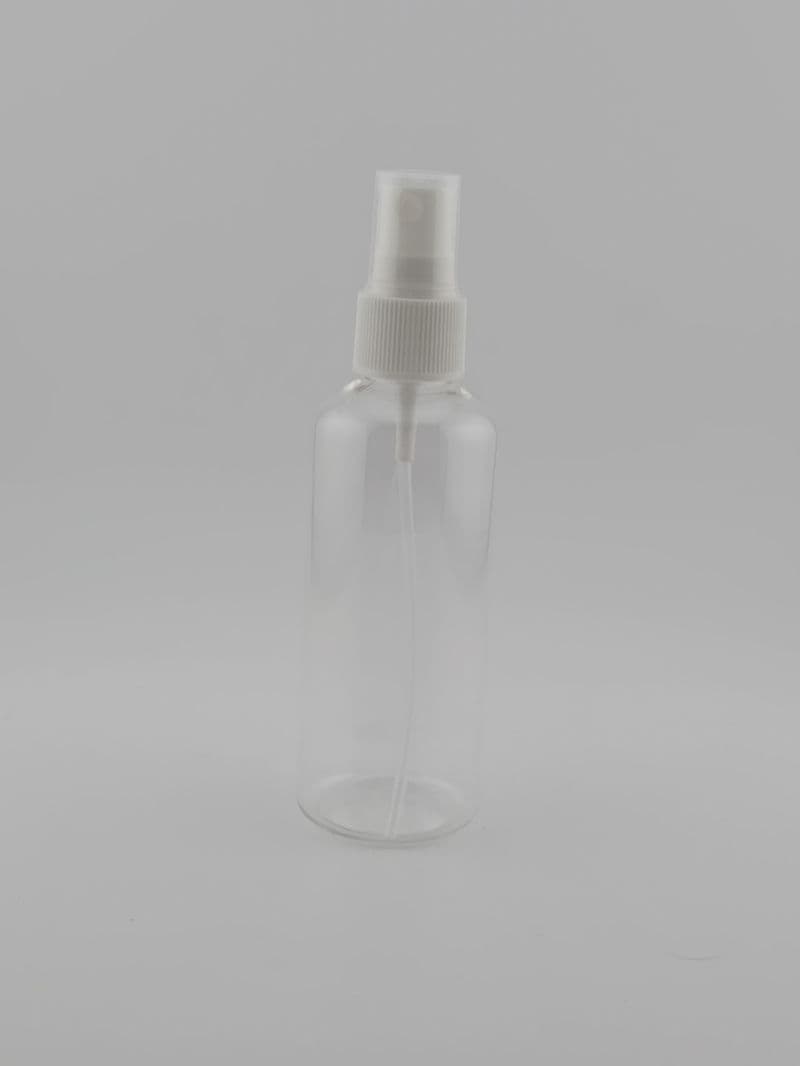 Botella plástica con atomizador rociador 150 ml