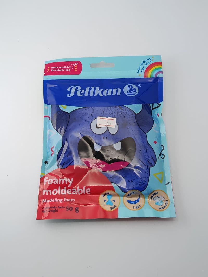 Foamy moldeable Pelikan azul de 50 g