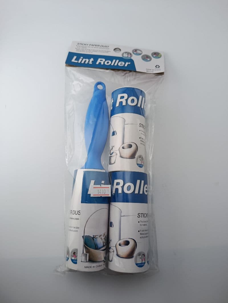 Rodillo Quitapelusas con Rollos de Repuesto