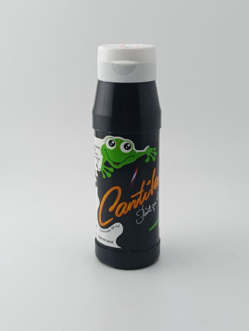 Témpera Cantilan color negro 89 ml