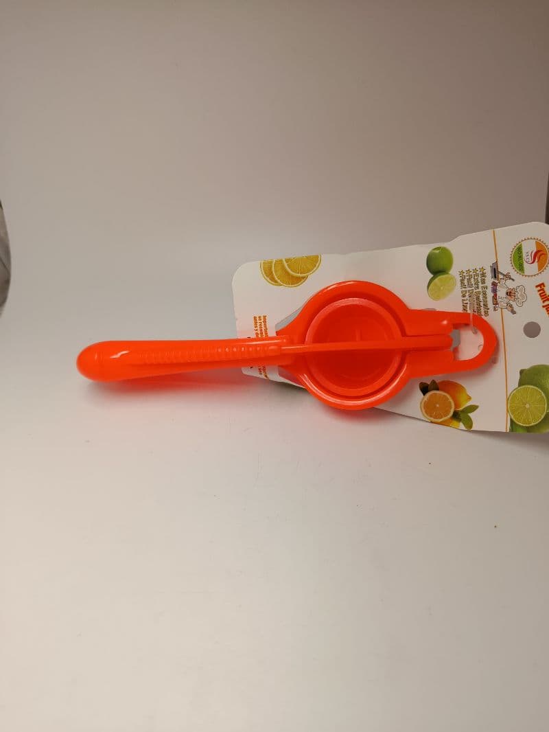 Exprimidor manual de cítricos plástico naranja