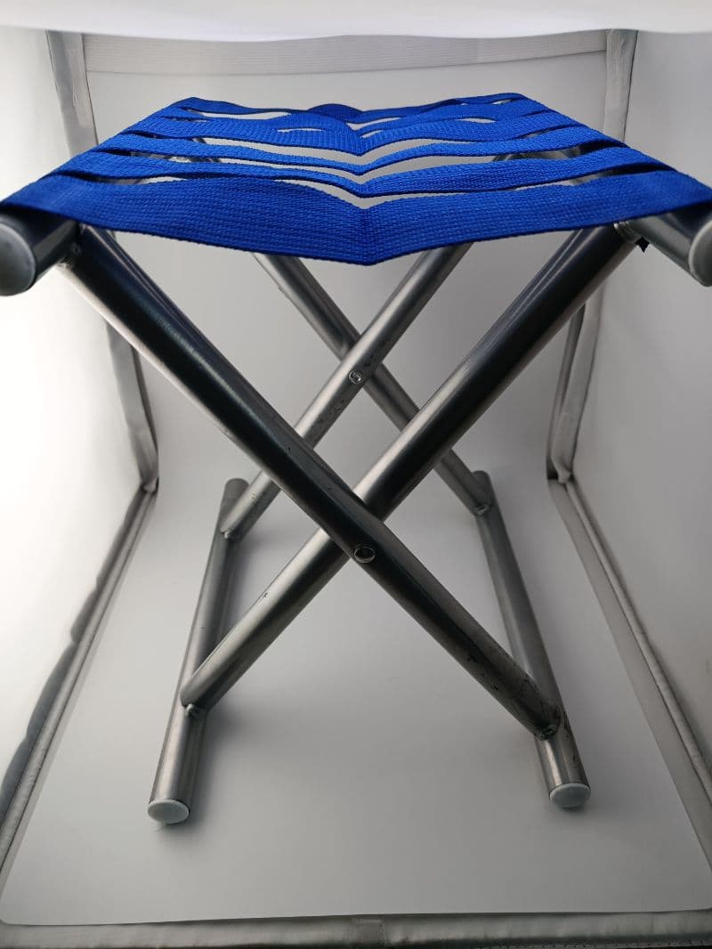 Banco plegable con tiras 32 cm