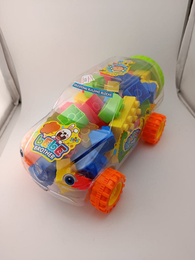 Carro de juguete con bloques de construcción Bebe Brother