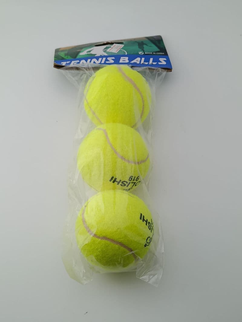 Set de bolas de tenis de 3 unidades