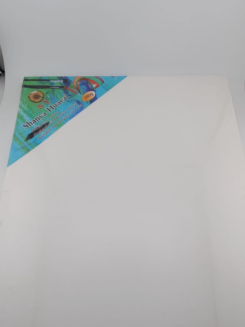 Lienzo en blanco para pintura 30x40 cm