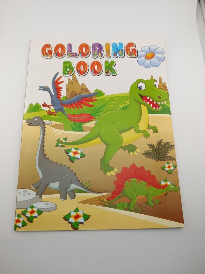 Libro para Colorear de Dinosaurios