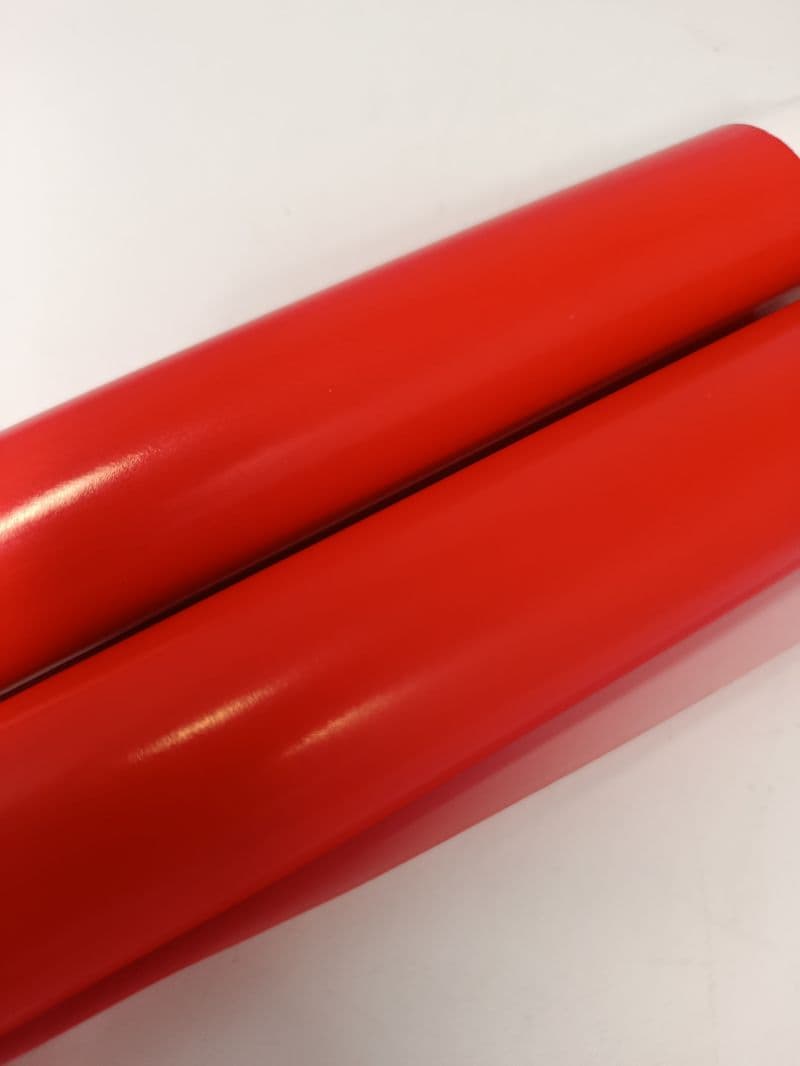 Papel Satinado Búho Color Rojo