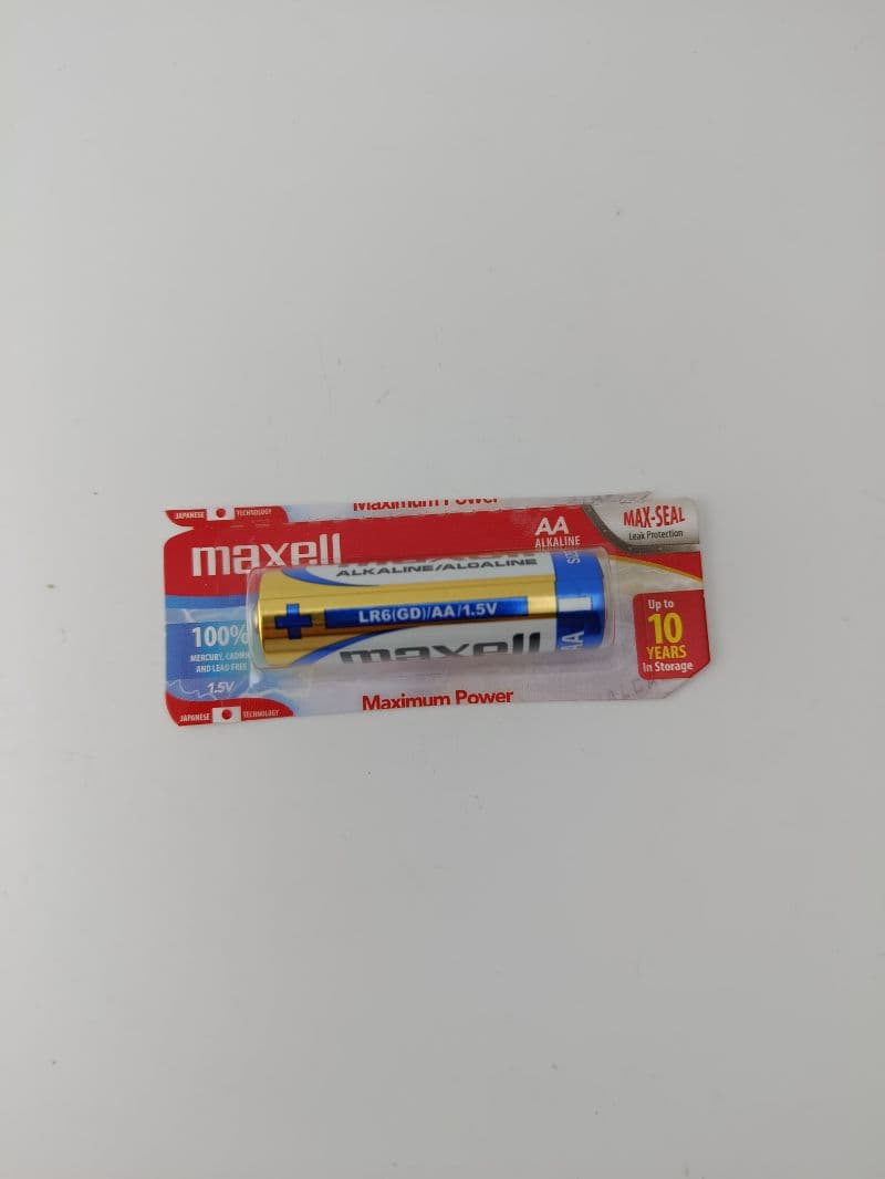 Batería alcalina AA Maxell