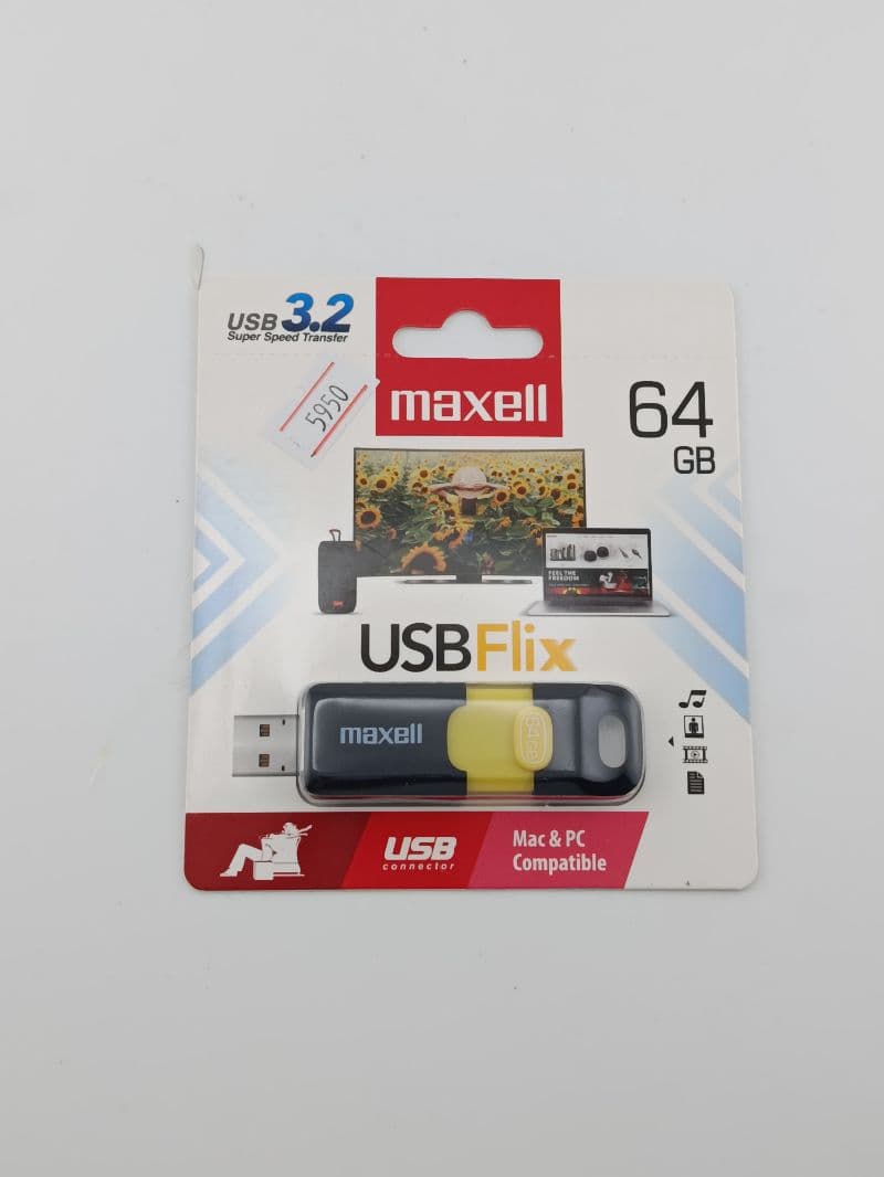 Memoria USB Maxell Flix 64 GB USB 3.2