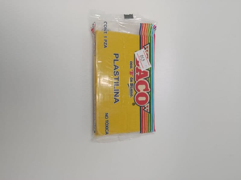Plasticina Baco Marqueta Amarilla