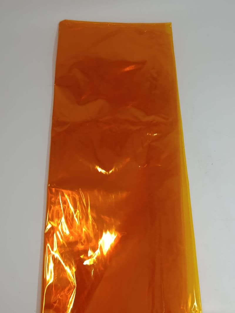 Papel Celofán Amarillo Búho, Paquete de 10 Unidades