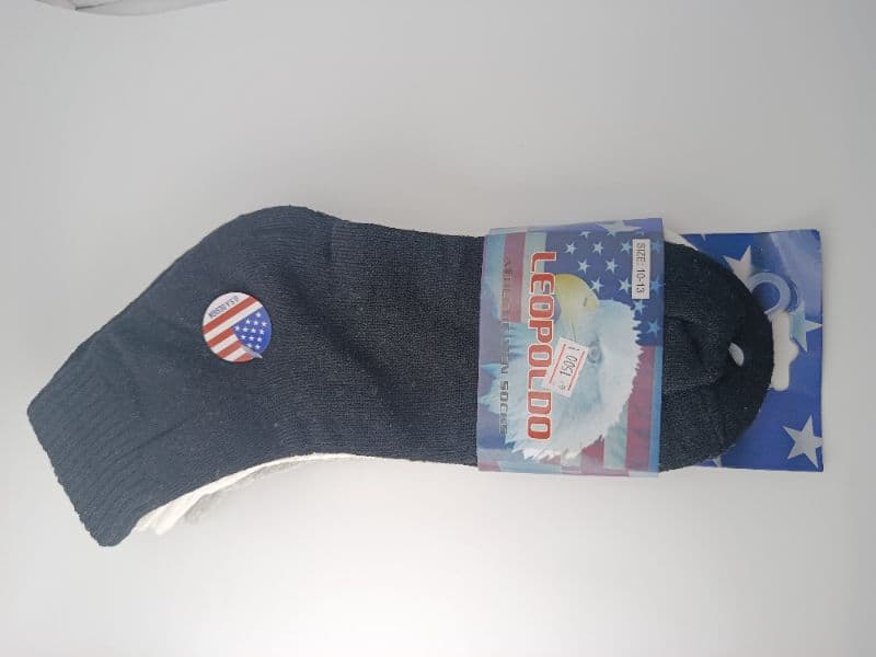 Paquete de Medias para Hombre Leopoldo (3 pares, Talla 10-13)