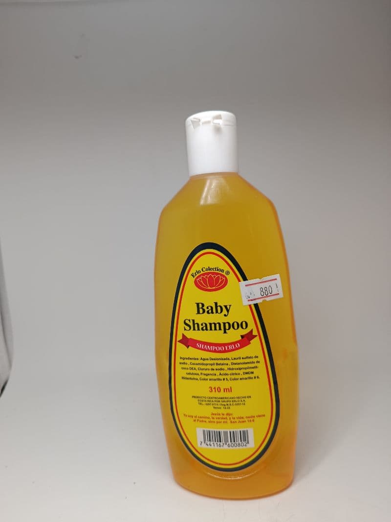 Shampoo para bebé Erlo 310 ml