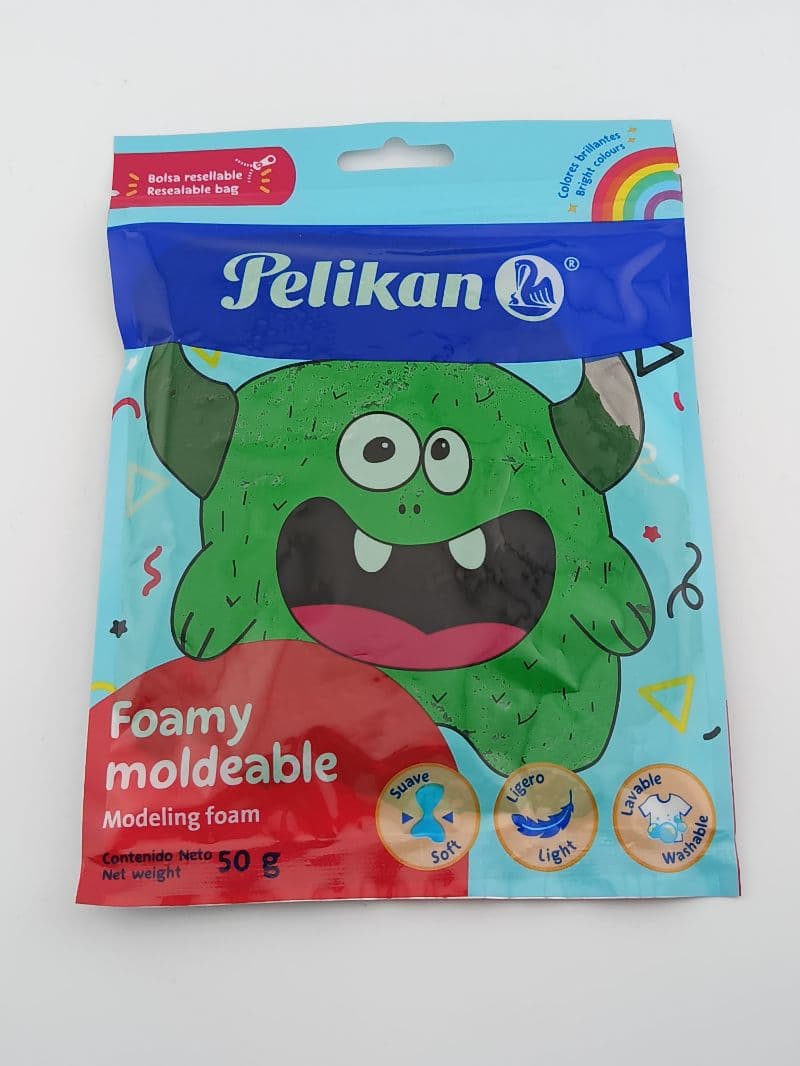 Foamy moldeable Pelikan verde 50 g