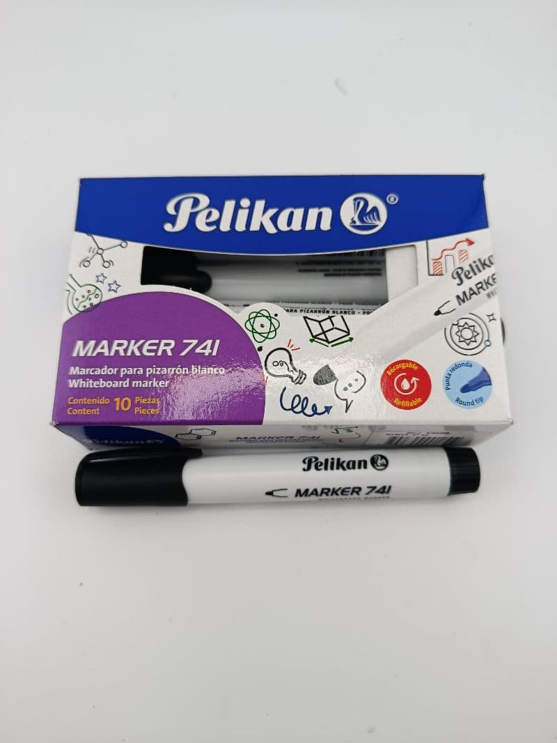 Marcador para pizarrón blanco Pelikan 741 negro