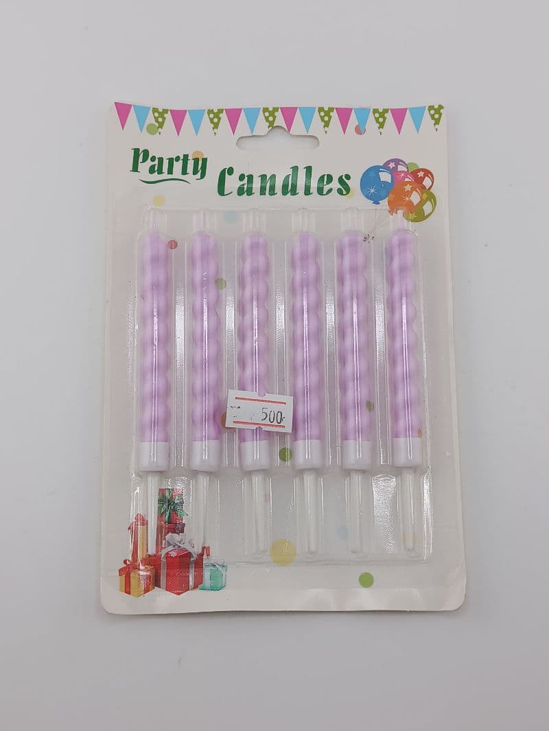 Velas de cumpleaños para pastel – set Party Candles