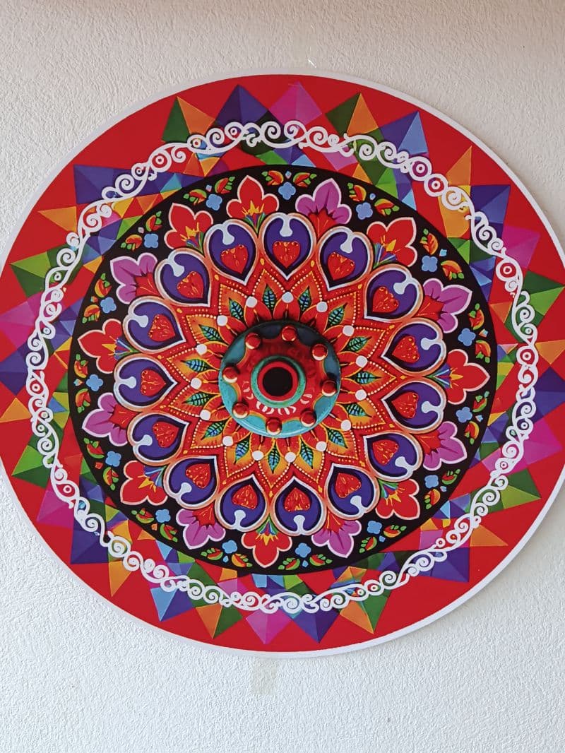 Adorno de Rueda de Carreta Típica