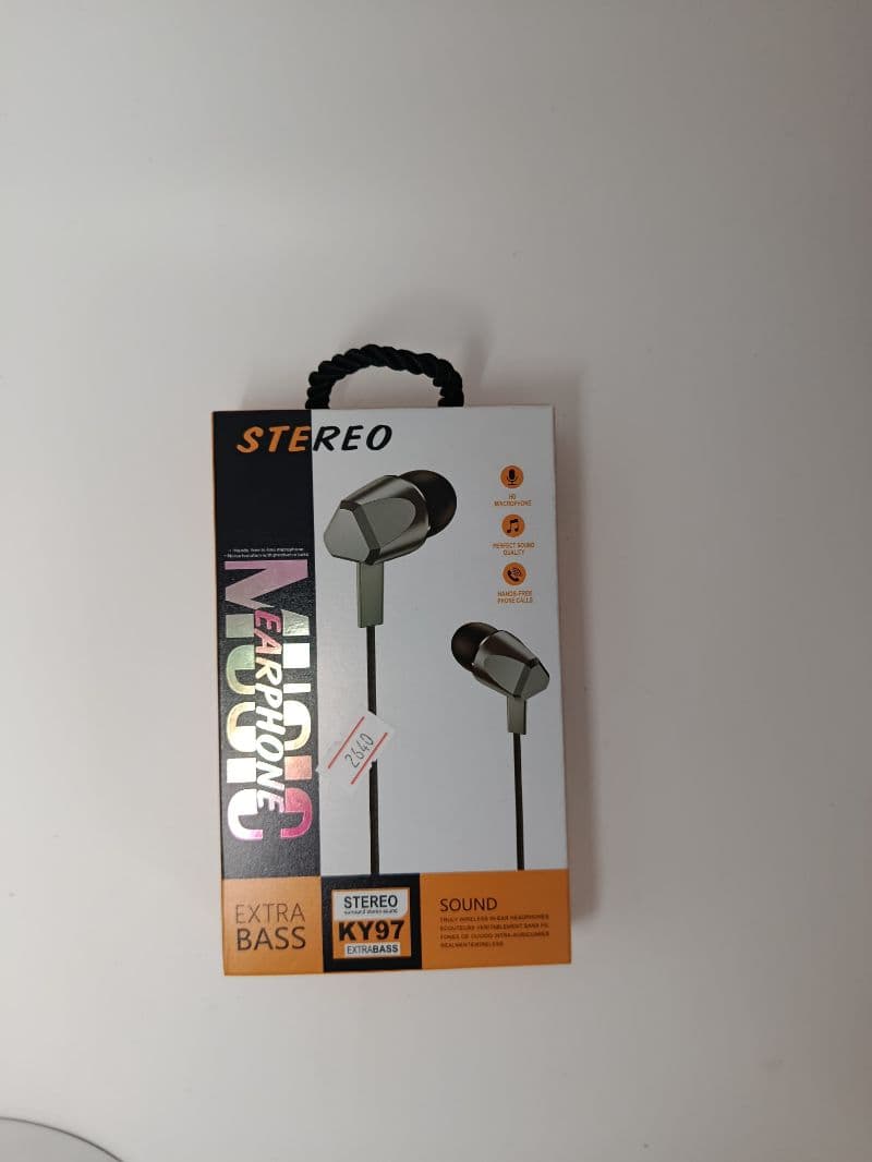 Auriculares Manos Libres In-Ear KY97 Extra Bass