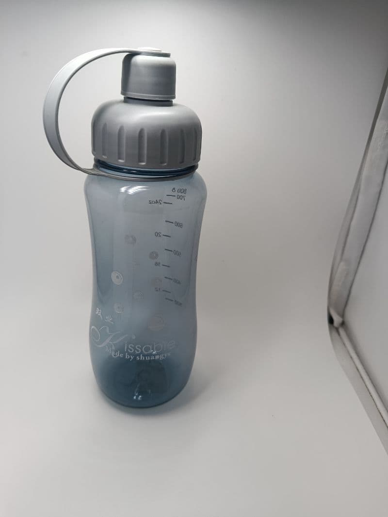 Botella Plástica para Agua de 800 ml con Asa