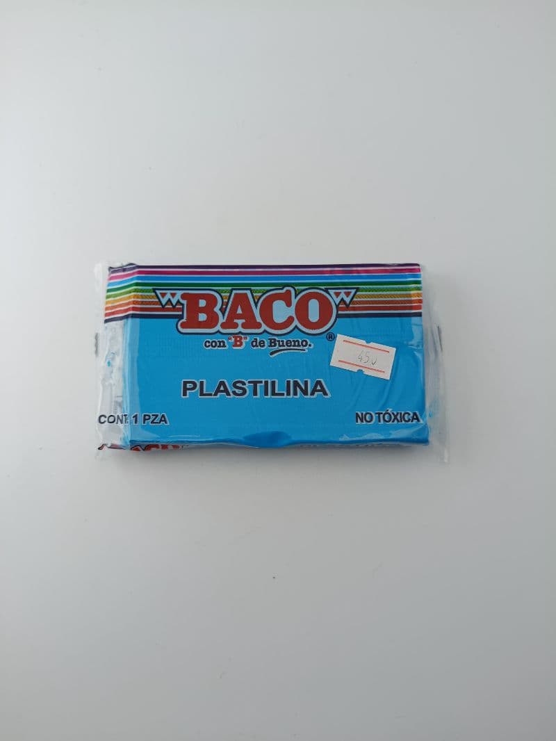 Plasticina Baco Marqueta Azul