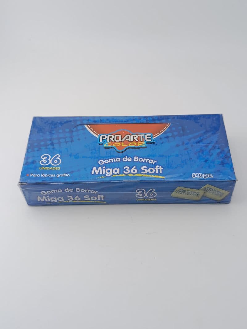 Borradores de Miga Proarte Soft (Caja con 36 unidades)