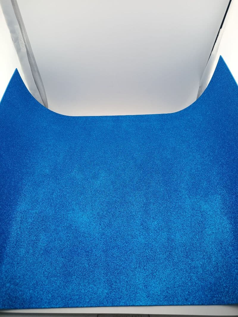 Foam escarchado azul 40 x 60 cm